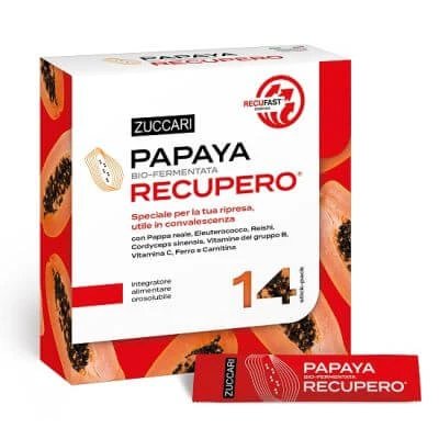 Papaya recuperare 14 bețișoare