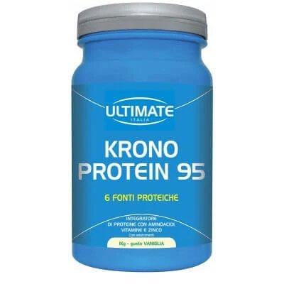 Ultimate krono protein 95 cremă/vanilie 1 kg