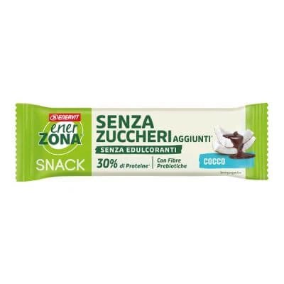 Snacksuri Enerzona cu nucă de cocos fără zahăr adăugat 33 g