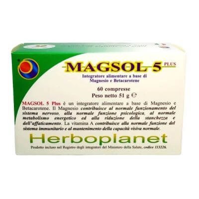 Magsol 5 plus 60 comprimate