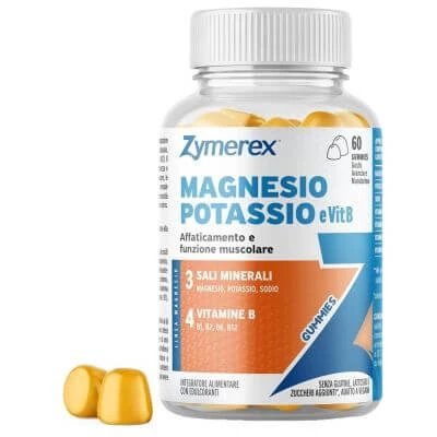 Zymerex magneziu potasiu și vit b 60 gummies
