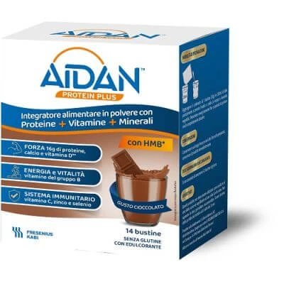Aidan proteine plus ciocolată 14 pliculețe