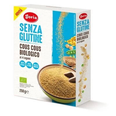 Doria organic cous cous 4 leguminoase 250 g