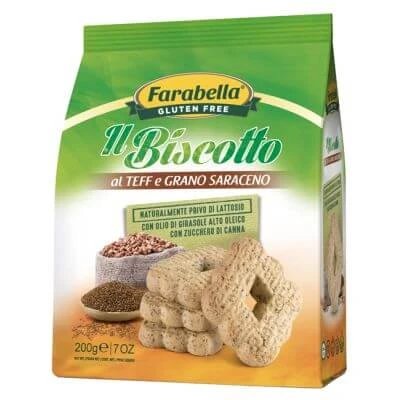 Farabella biscuit de teff și hrișcă 200 g