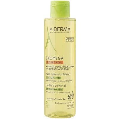 Exomega control ulei de curățare emolient 200 ml pachet nou