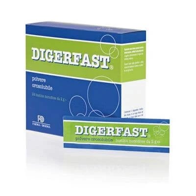 Digerfast pulbere 24 de pliculețe cu doză unică 2 g