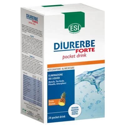 Esi diurerbe forte băutură de buzunar ananas 24 x 20 ml