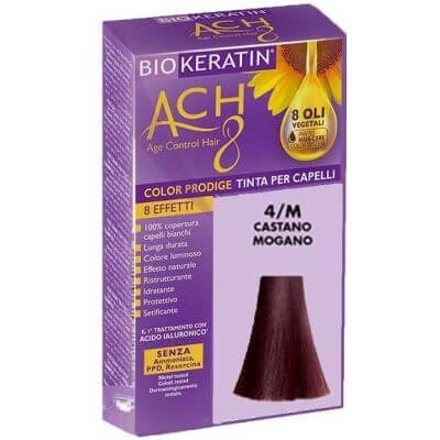 Biokeratin ach8 color prodige 4/m maro mahon