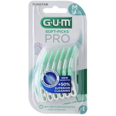 Gum soft pick pro mediu 30 bucăți