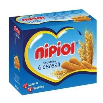 Biscuiți Nipiol 6 cereale 800 g