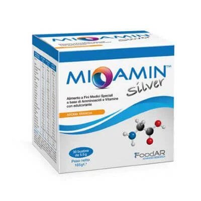 Mioamin silver 30 pliculețe 5,5 g aromă portocalie