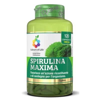 Culori de viață spirulina maxima 120 comprimate