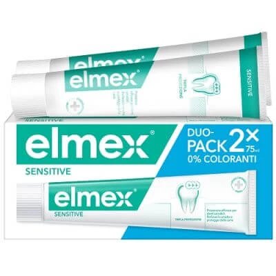 Elmex sensibil bitubo pastă de dinți 2x75 ml