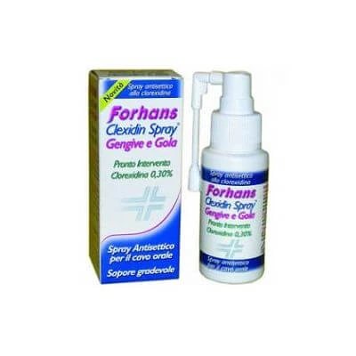 Spray apă de gură cu clorhexidină forhans clexidin 50ml