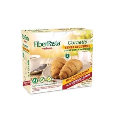 Fiberpasta cornetto fără zahăr 100% vegetal 200 g