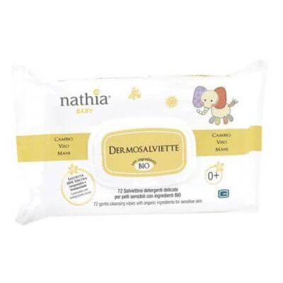 Nathia dermosalviette 72 bucăți
