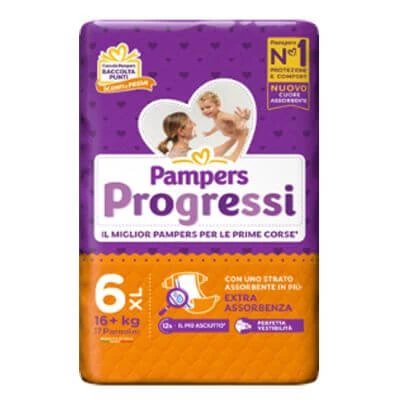 Pampers progres xl 17 bucăți
