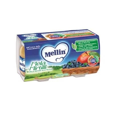 Mellin omogenizat mere afine 100 g 2 bucăți