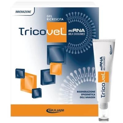 Tricovel mirna lapte exosomi regenerare gel 4 x 15 ml tuburi