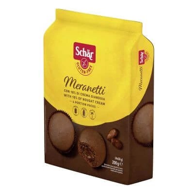 Schar meranetti cu cremă gianduja 4 bucăți 50 g