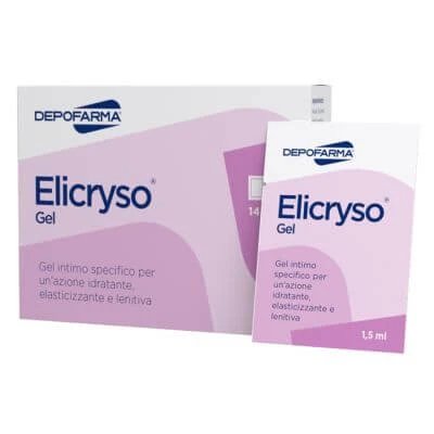 Elicryso gel intim hidratant elastic și calmant 14 pliculețe 1,5 ml
