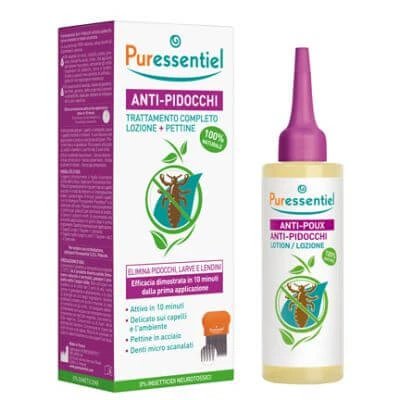 Loțiune împotriva păduchilor 100 ml + pieptene puressentiel