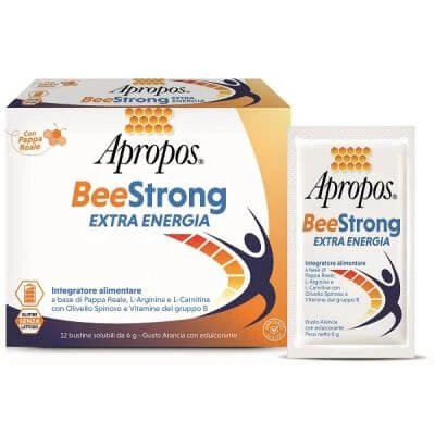 Apropos beestrong extra energy 12 pliculețe