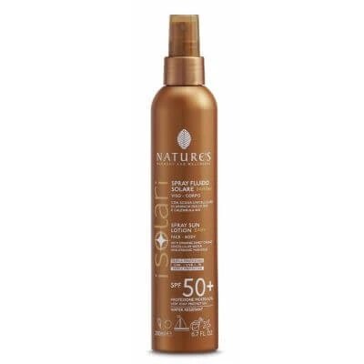 Nature's i solari fluid spray copii spf50+ 200 ml