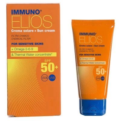 Immuno elios cremă solară spf 50+ piele sensibilă
