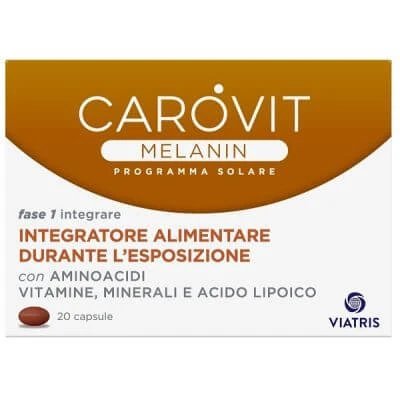 Carovit melanin sun program 20 capsule