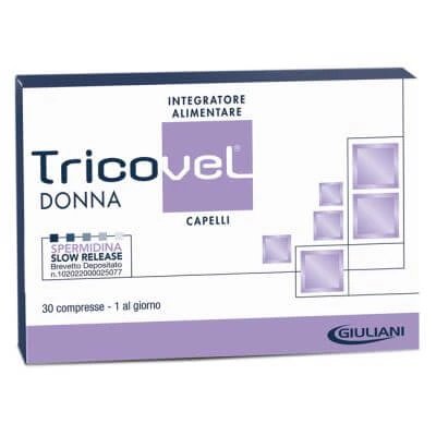 Tricovel donna supliment alimentar cu nutrienți specifici pentru păr 30 comprimate