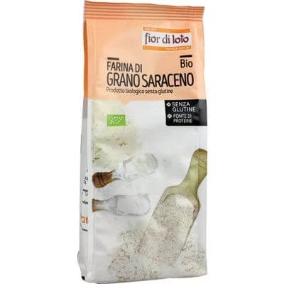 Făină organică de hrișcă fără gluten 375 g