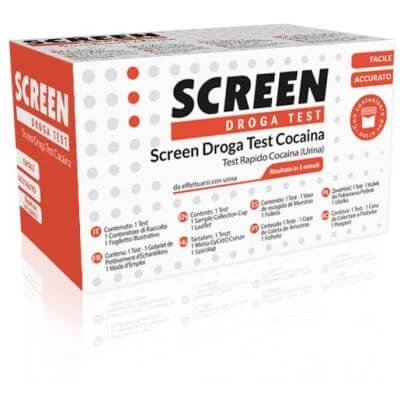 Screen test de droguri test de cocaină cu recipient de urină