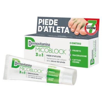 Dermovitamin mycoblock 3 în 1 picior de atlet 30 ml
