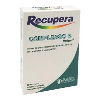 Recupera b-complex retard 30 comprimate
