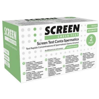 Screen test spermă număr 2 bucăți