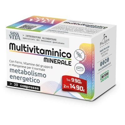 Sanavita multivitamine minerale 30 comprimate