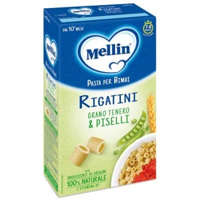 Mellin rigatini cu mazăre 280 g