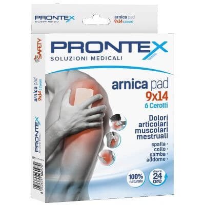 prontex arnica pad 9 x 14 6 bucăți
