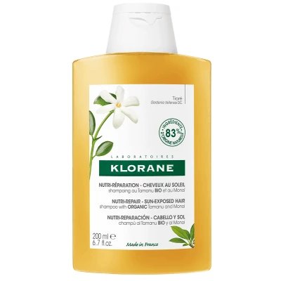 Les polysianes nutri repară părul expus la soare șampon cu tamanu și monoi 200 ml