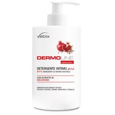 Vebix dermoline rodie curățător intim 500 ml