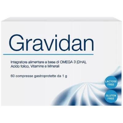 Gravidan 60 comprimate gastroprotectoare