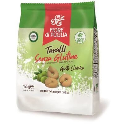 Fiore di puglia taralli aromă clasică 175 g