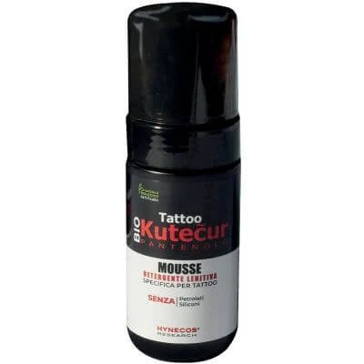 Mousse de curățare calmantă pentru tatuaje Kutecur 100 ml