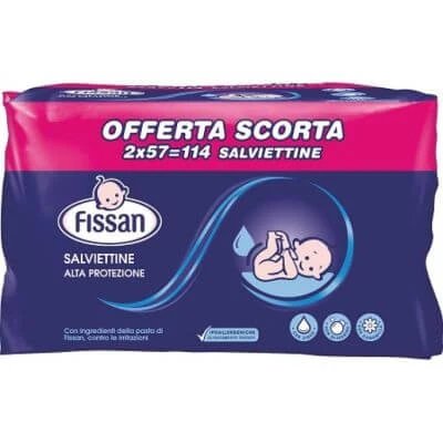 Fissan Șervețele cu protecție ridicată bipack 57 bucăți