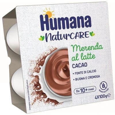 Humana merenda cacao 4 borcane 100 g