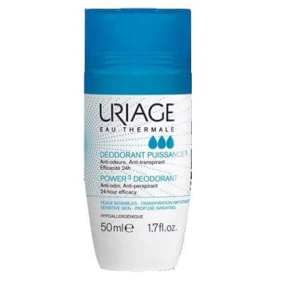 Uriage deo power3 roll on 50 ml