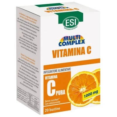 Esi multicomplex vitamina c 20 2 g pliculețe