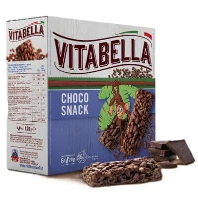 Vitabella choco snack bars 6 x 20 g