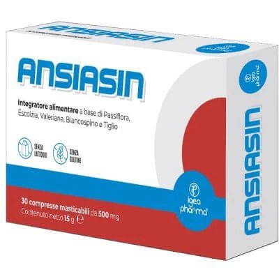Ansiasin 30 comprimate masticabile